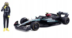 F1 Mercedes model + Hamilton