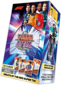 F1 kolekce 2026 Super Tin Greats of the Grid