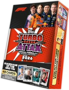 F1 kolekce 2026 Mega Tin Guardians of the Grid
