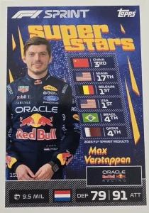 F1 SPRINT Max Verstappen
