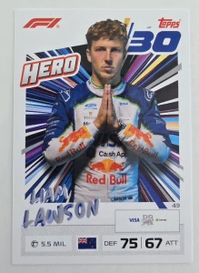 F1 HERO Liam Lawson