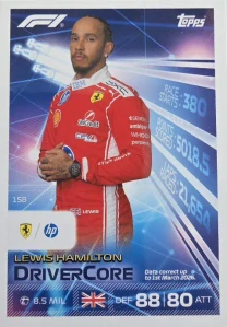F1 DRIVERCORE Lewis Hamilton