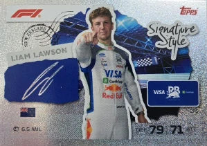F1 SIGNATURE STYLE Liam Lawson