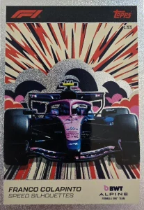F1 SPEED SILHOUETTES Franco Colapinto