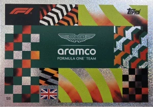F1 TEAM LOGOS Aston Martin Aramco
