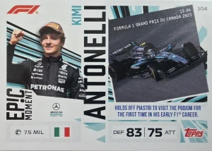 F1 EPIC MOMENT Kimi Antonelli