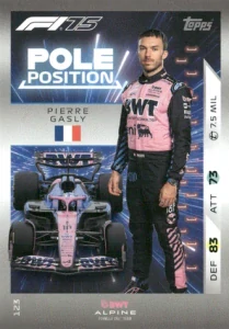 F1 POLE POSITION Pierre Gasly 