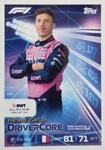 F1 DRIVERCORE Pierre Gasly