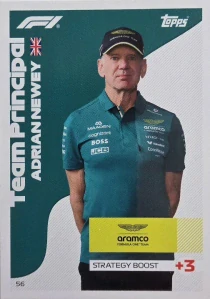 F1 TEAM PRINCIPALS Adrian Newey