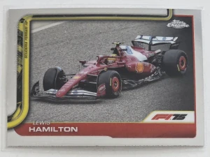 F1 TOPPS CHROME Hamilton #76
