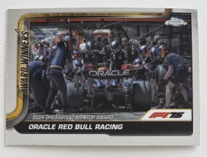F1 TOPPS CHROME Red Bull Racing #146