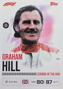 F1 LEGENDS OF THE GRID Graham Hill
