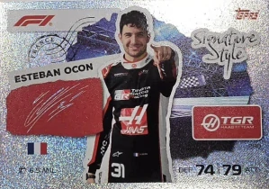 F1 SIGNATURE STYLE Esteban Ocon