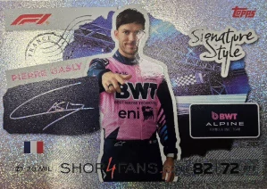 F1 SIGNATURE STYLE Pierre Gasly