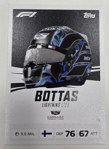 F1 LIGHTNING LIDS Valtteri Bottas