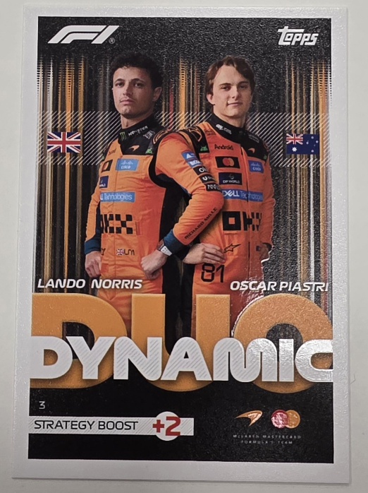 F1 DYNAMIC DUO Norris / Piastri