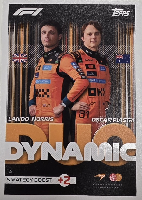 F1 DYNAMIC DUO Norris / Piastri