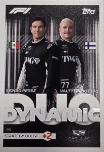 F1 DYNAMIC DUO Perez / Bottas