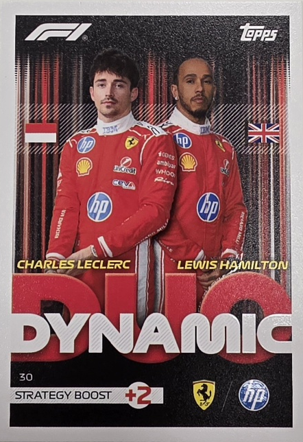 F1 DYNAMIC DUO Leclerc / Hamilton
