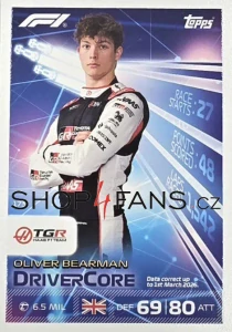 F1 DRIVERCORE Oliver Bearman