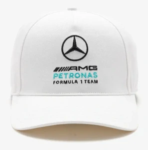 Mercedes bílá kšiltovka