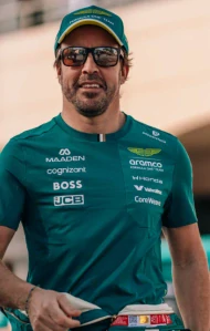 Fernando Alonso triko Aston Martin