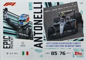 F1 EPIC MOMENT Kimi Antonelli