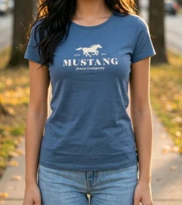 MUSTANG triko modré