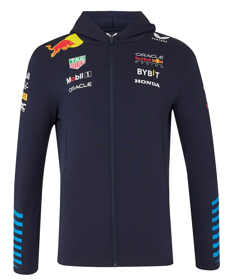 Týmová mikina Red Bull s kapucí