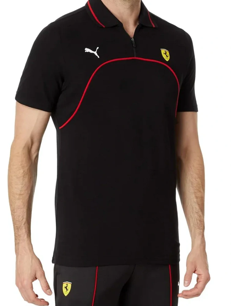 Triko s límečkem Ferrari