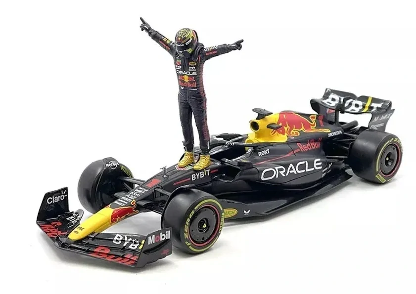 F1 Red Bull model + Max Verstappen