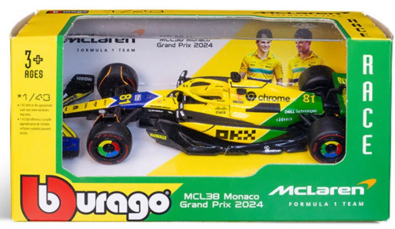 F1 McLaren Monaco MCL38 Piastri