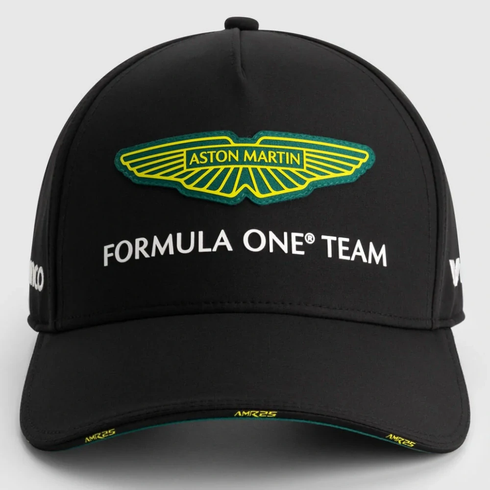 Černá kšiltovka Aston Martin 