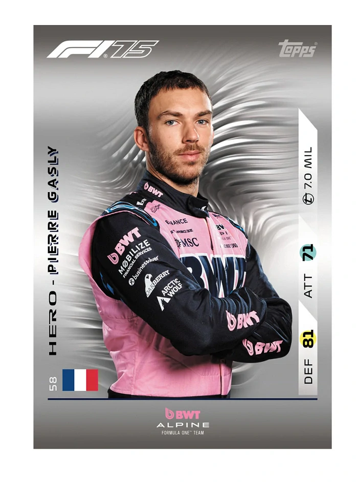 F1 Sběratelské karty 2025