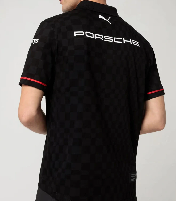 Triko s límečkem Porsche