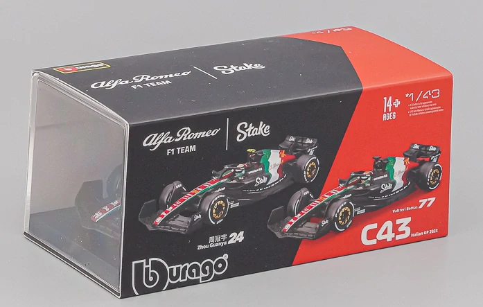 F1 Alfa Romeo Monza C43 Zhou Guanyu