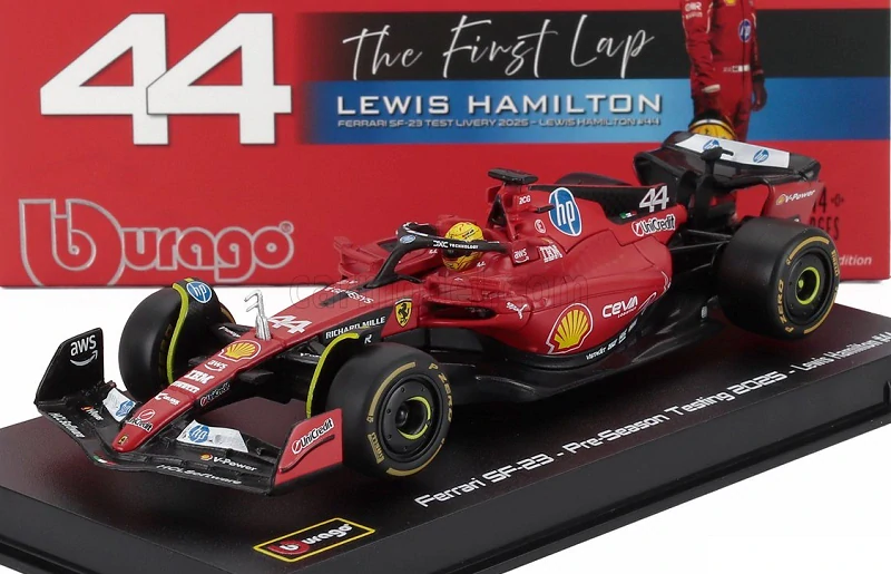 F1 Ferrari SF-23 Hamilton Testing 2025