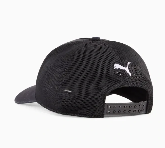 Čepice Ferrari trucker black