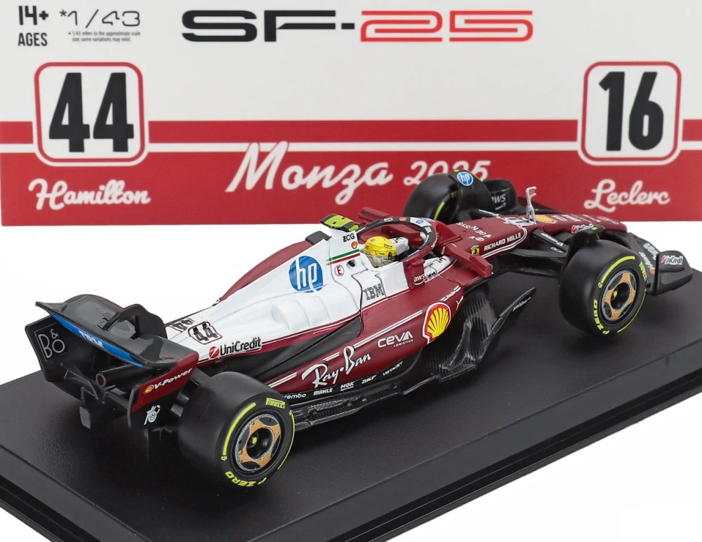 F1 Ferrari Monza SF-25 Lewis Hamilton