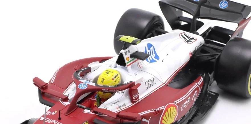 Ferrari Lewis Hamilton Monza GP 25" 1/18 Limited