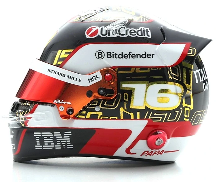 Helma Leclerc ABU DHABI GP 2025