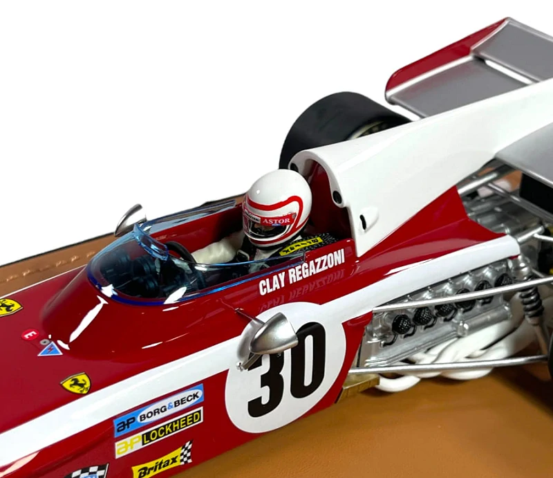 FERRARI Clay Regazzoni BELGIUM GP 1971" 1/18 Limited