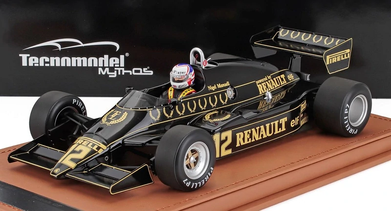 LOTUS Nigel Mansell BRITISH GP 1983" 1/18 Limited