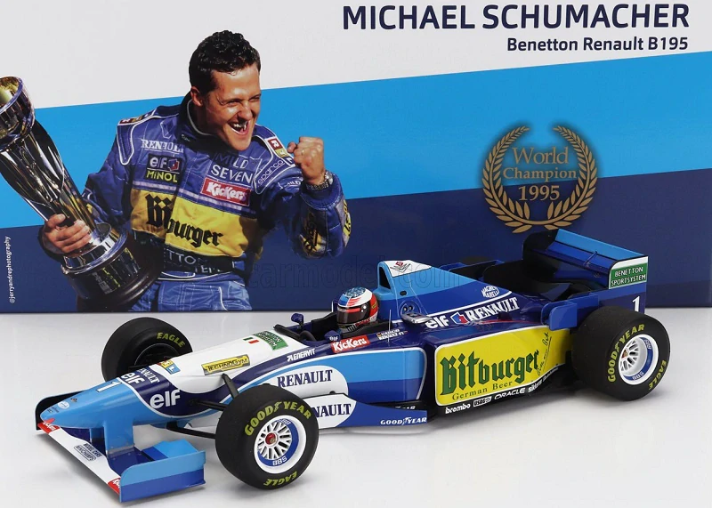 BENETTON Michael Schumacher PACIFIC GP 1995"