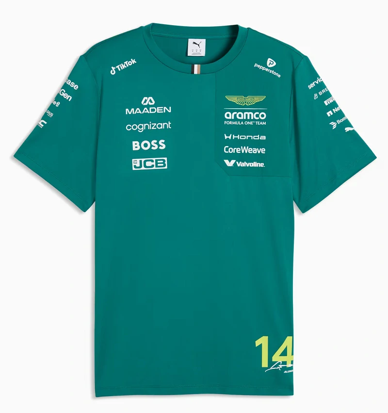 Fernando Alonso triko Aston Martin