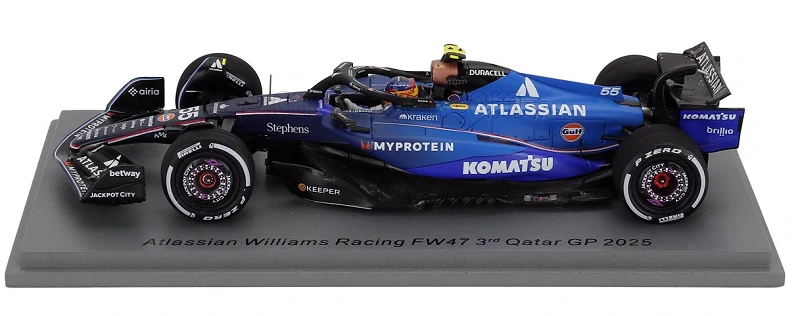 Williams Qatar GP 25" Carlos Sainz