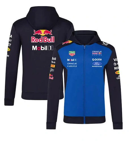 Mikina Red Bull team na zip
