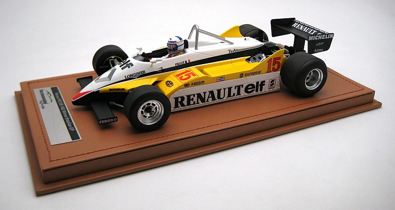RENAULT Alain Prost BRAZILIAN GP 1982" 1/18 Limited