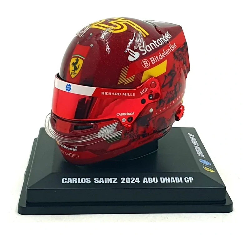 Helma Carlos Sainz ABU DHABI GP 2024