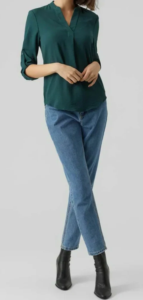 Vero Moda zelená halenka